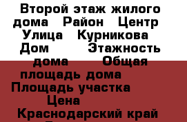 Второй этаж жилого дома › Район ­ Центр › Улица ­ Курникова › Дом ­ 21 › Этажность дома ­ 2 › Общая площадь дома ­ 100 › Площадь участка ­ 400 › Цена ­ 35 000 - Краснодарский край, Геленджик г. Недвижимость » Дома, коттеджи, дачи аренда   